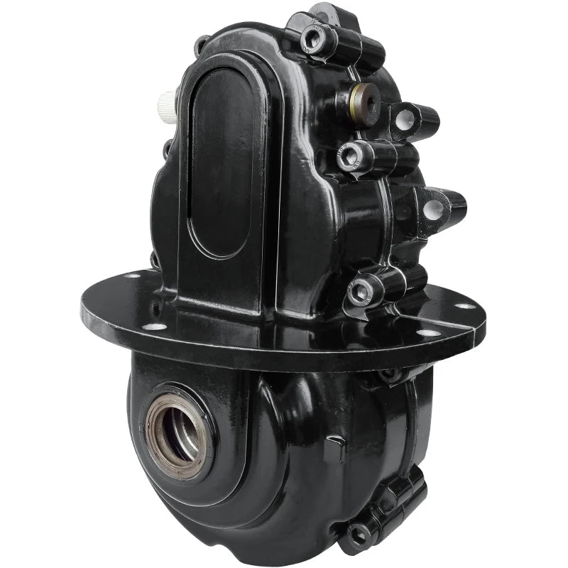 18-gear electric vehicle motor integrated aluminum alloy differential, high-power reduction package, output shaft 6-tooth spline