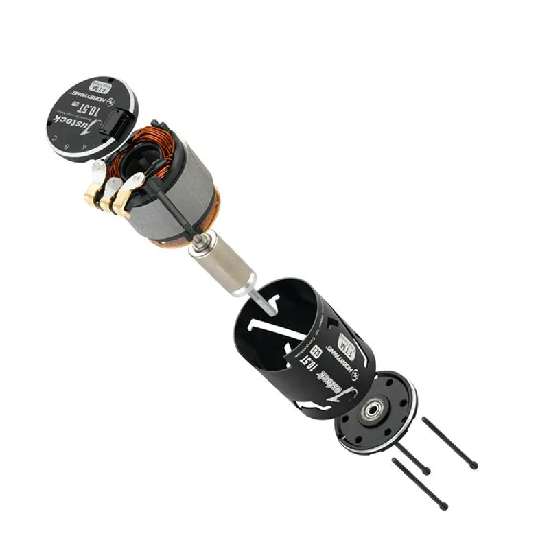 HOBBYWING XR10 XeRun Justock 3650 SD G2.1 (10.5T-25.5T) Brushless Motor Racing Model Suitable for off-road racing practice cars