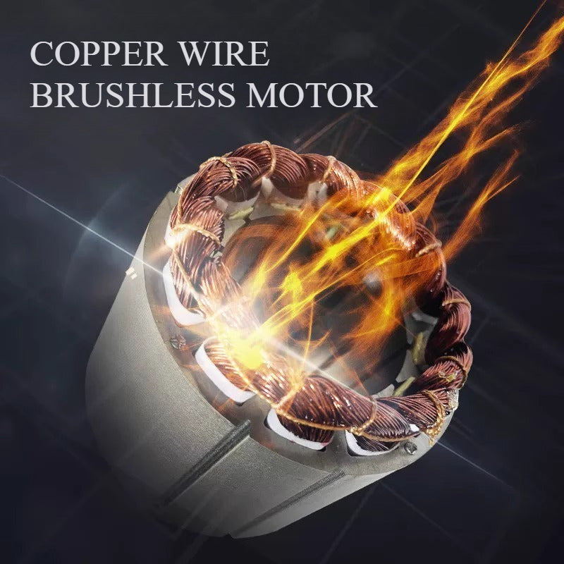 SUNELEXE Brushless Electric Outboard Motor - 12V/24V Trolling Motor for Inflatable Boats with Propeller