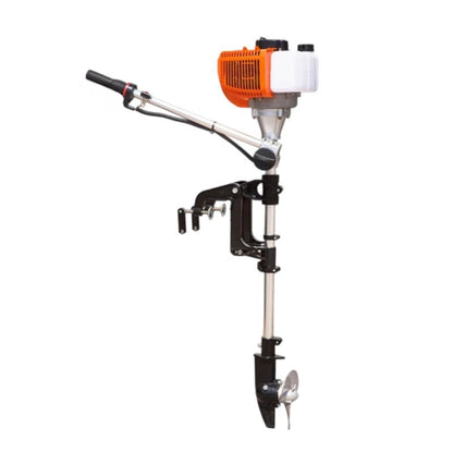 2.5HP 2-Stroke Outboard Motor - Short Shaft 52CC 8500RPM with Manual Start for Small Boats & Inflatable Dinghies