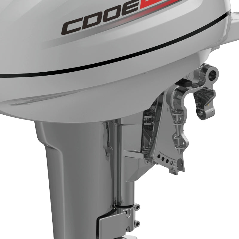 D25 25HP 4-Stroke Outboard Motor with Electric Start - Front/Rear Control & Reverse Gear for Heavy-Duty Inflatable Dinghies