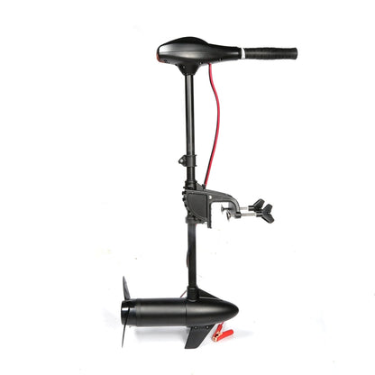 SUNELEXE Brushless Electric Outboard Motor - 12V/24V Trolling Motor for Inflatable Boats with Propeller