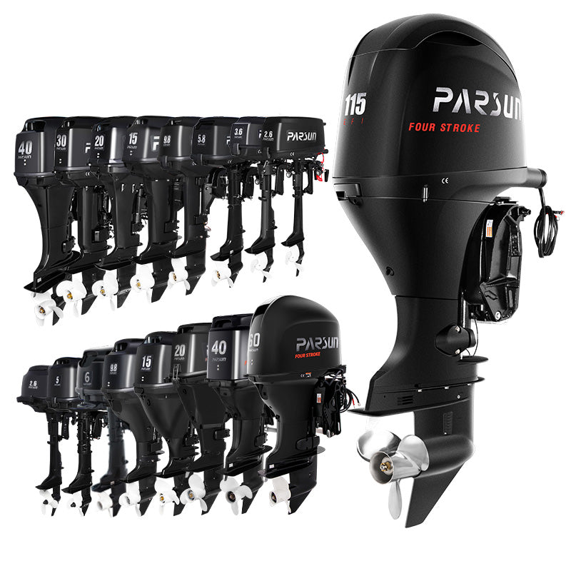 Parsun Outboard Motor: 2-Stroke & 4-Stroke Gas Engine Options for Dinghies, Inflatable Boats & Small Watercraft