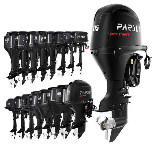 Parsun Outboard Motor: 2-Stroke & 4-Stroke Gas Engine Options for Dinghies, Inflatable Boats & Small Watercraft