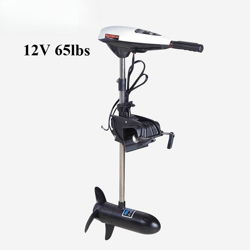 12V 45lbs Thrust Electric Trolling Motor for Inflatable Boat, Raft, Canoe, Kayak & Dinghy