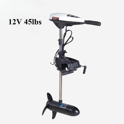 12V 45lbs Thrust Electric Trolling Motor for Inflatable Boat, Raft, Canoe, Kayak & Dinghy