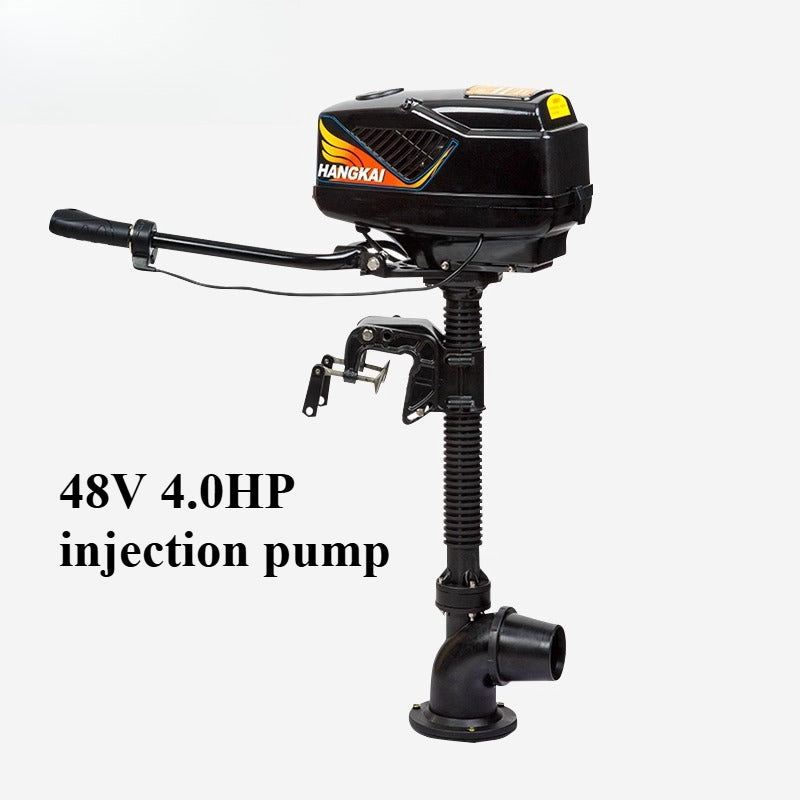 12V 45lbs Thrust Electric Trolling Motor for Inflatable Boat, Raft, Canoe, Kayak & Dinghy