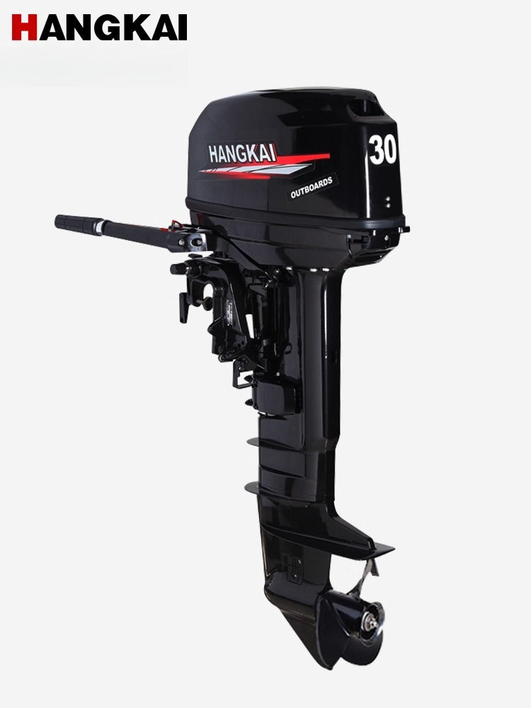 Hangkai Outboard Motor: 2-Stroke & 4-Stroke Gas Engine Options for Inflatable Boats, Dinghies & Small Craft