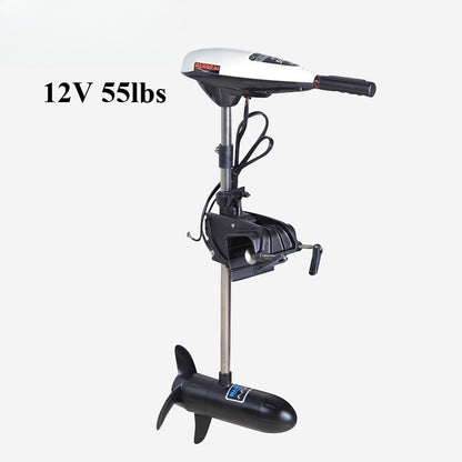 12V 45lbs Thrust Electric Trolling Motor for Inflatable Boat, Raft, Canoe, Kayak & Dinghy