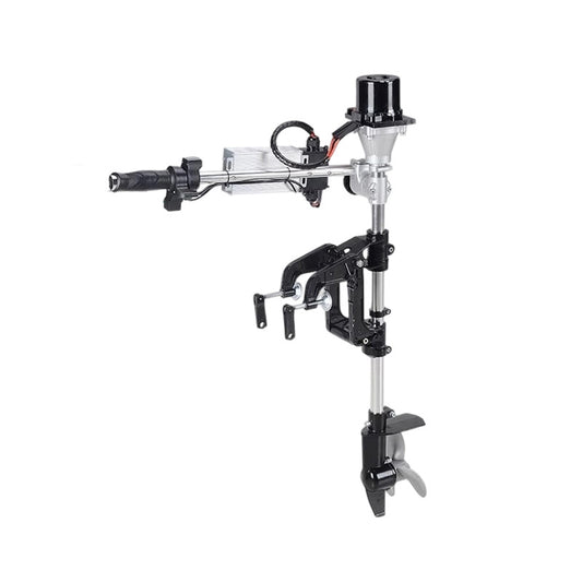 Brushless/Brushed Electric Trolling Motor 280W-1152W Multi-Voltage (12V/24V/48V) for Kayaks & Fishing Boats - Ultra Quiet